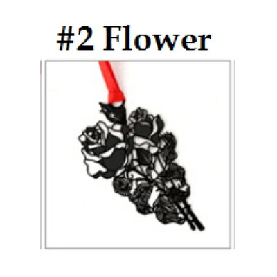 1 kom./lot Slatki metalni šuplji držač knjiga za oznake za držač knjiga s kukicama Promotivni dar školski pribor