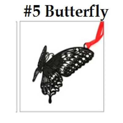 1 kom./lot Slatki metalni šuplji držač knjiga za oznake za držač knjiga s kukicama Promotivni dar školski pribor