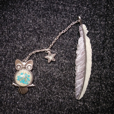 Semne de carte drăguțe, luminoase, cu pene metalice, carte cu bufnițe, marcaj de paginare din metal, articole de papetărie, cadou pentru studenți, rechizite de birou pentru școală