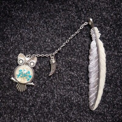 Semne de carte drăguțe, luminoase, cu pene metalice, carte cu bufnițe, marcaj de paginare din metal, articole de papetărie, cadou pentru studenți, rechizite de birou pentru școală