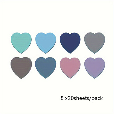 160 пакета кръгли флуоресцентни лепкави бележки, водоустойчиви издръжливи бележки, многофункционални отметки и знамена за страници