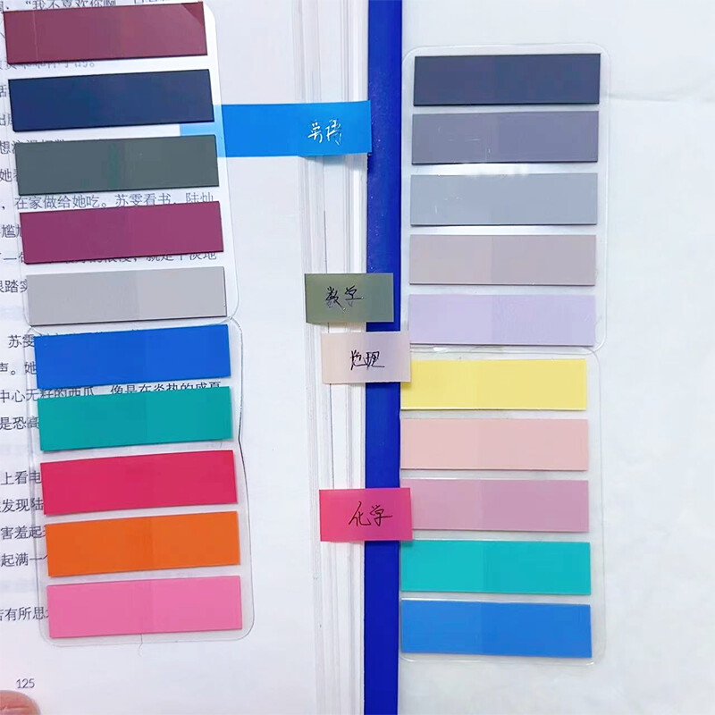 KindFuny 400 listova Samoljepljivi papirni materijal u boji Memo Pad Ljepljive bilješke Oznaka markera Memo Sticker Papir Posted It