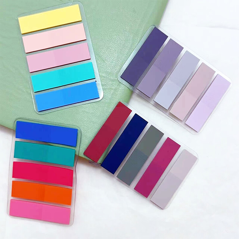 KindFuny 400 listova Samoljepljivi papirni materijal u boji Memo Pad Ljepljive bilješke Oznaka markera Memo Sticker Papir Posted It