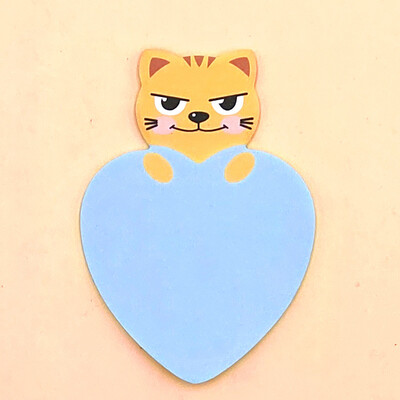 Лепило с карикатура от 9 части Сладки бележки с бележки Бележник Бележник Стикер за канцеларски материали Декорация