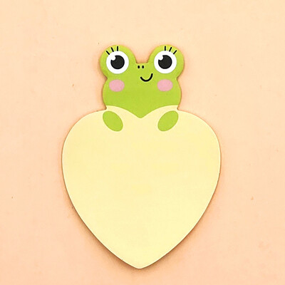 Лепило с карикатура от 9 части Сладки бележки с бележки Бележник Бележник Стикер за канцеларски материали Декорация