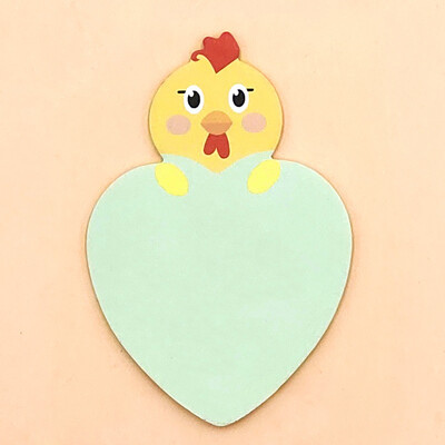 Лепило с карикатура от 9 части Сладки бележки с бележки Бележник Бележник Стикер за канцеларски материали Декорация