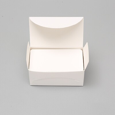 100 bucăți/cutie Card de hârtie kraft de culoare Tampoane de afaceri goale Mesaj Cărți de mulțumire Etichetă de hârtie de scris Semn de carte Card de învățare pentru studenți