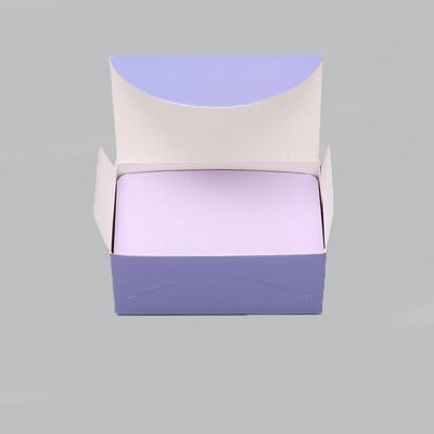 100 bucăți/cutie Card de hârtie kraft de culoare Tampoane de afaceri goale Mesaj Cărți de mulțumire Etichetă de hârtie de scris Semn de carte Card de învățare pentru studenți