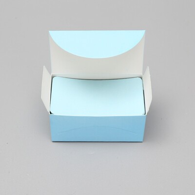 100 bucăți/cutie Card de hârtie kraft de culoare Tampoane de afaceri goale Mesaj Cărți de mulțumire Etichetă de hârtie de scris Semn de carte Card de învățare pentru studenți