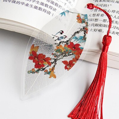 Hiina arhailine maastikumaal Järjehoidja Loominguline plastist leheveen Järjehoidja Kingitus sõpradele õpilastele Koolitarbed