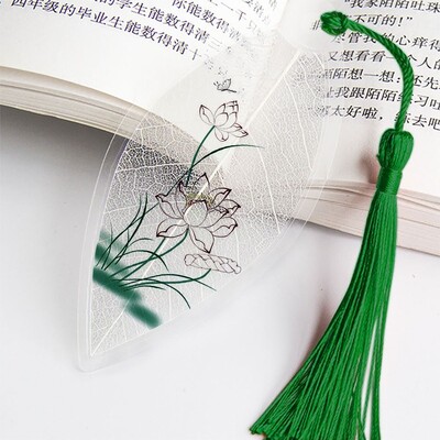 Hiina arhailine maastikumaal Järjehoidja Loominguline plastist leheveen Järjehoidja Kingitus sõpradele õpilastele Koolitarbed