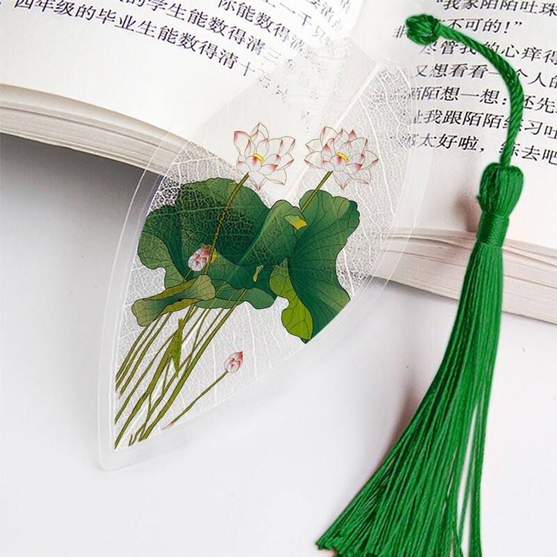 Hiina arhailine maastikumaal Järjehoidja Loominguline plastist leheveen Järjehoidja Kingitus sõpradele õpilastele Koolitarbed