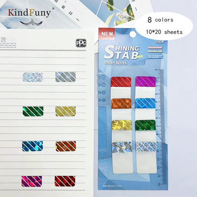 KindFuny 160/200 listova prozirne ljepljive bilješke, samoljepljivi markeri za knjige, bilješke za čitanje knjiga, prozirni jezičci, pisac