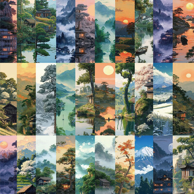 Semn de carte pentru pisici japoneze de 30 de bucăți de desene animate drăguțe pentru decorațiuni de animale Semn de pagină de citire Suport de pagină pentru semn de carte Rechizite pentru elevi Carte de mesaj