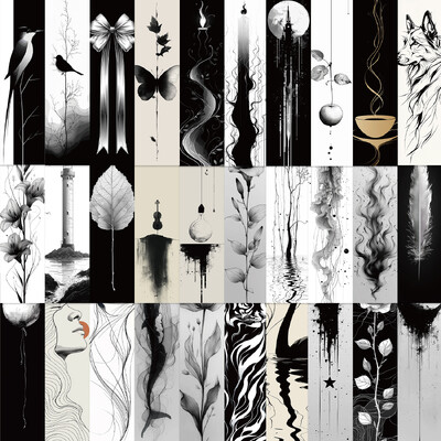 Semn de carte pentru pisici japoneze de 30 de bucăți de desene animate drăguțe pentru decorațiuni de animale Semn de pagină de citire Suport de pagină pentru semn de carte Rechizite pentru elevi Carte de mesaj