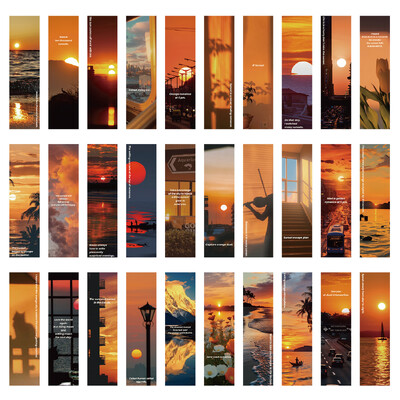 Semn de carte pentru pisici japoneze de 30 de bucăți de desene animate drăguțe pentru decorațiuni de animale Semn de pagină de citire Suport de pagină pentru semn de carte Rechizite pentru elevi Carte de mesaj