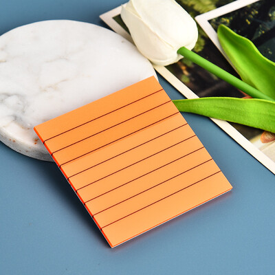 50 листа Прозрачни водоустойчиви лепкави бележки Бележници Позиции за училищни канцеларски материали Офис консумативи