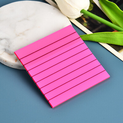 50 листа Прозрачни водоустойчиви лепкави бележки Бележници Позиции за училищни канцеларски материали Офис консумативи