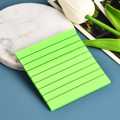 50 листа Прозрачни водоустойчиви лепкави бележки Бележници Позиции за училищни канцеларски материали Офис консумативи