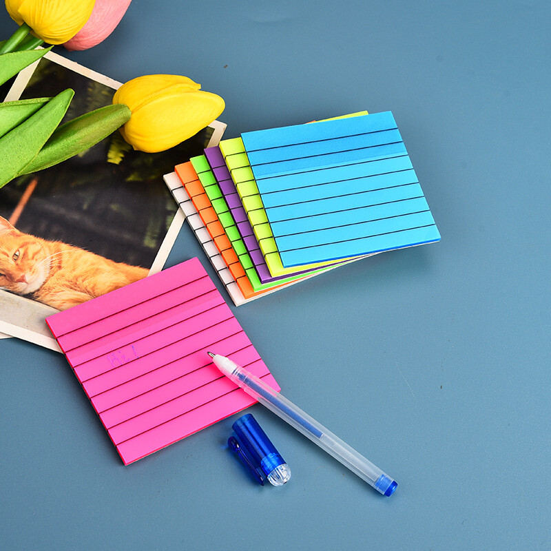 50 листа Прозрачни водоустойчиви лепкави бележки Бележници Позиции за училищни канцеларски материали Офис консумативи