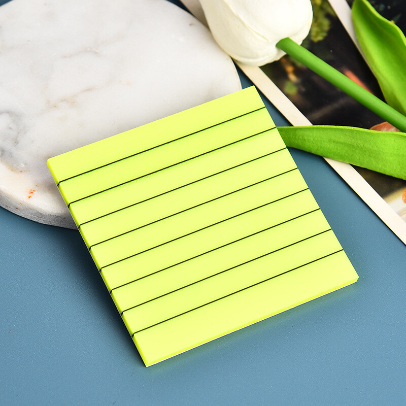 50 листа Прозрачни водоустойчиви лепкави бележки Бележници Позиции за училищни канцеларски материали Офис консумативи