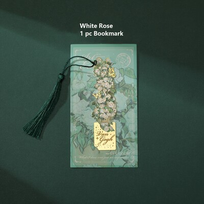 1 tk Vintage Painting Metal Järjehoidja Õõnes järjehoidja Pika tutiga Raamatuklubi lugejatele Sõbrad Õpetajad Õpilased