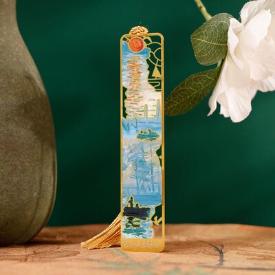 1PC Отметка в китайски стил Висулка с пискюл Ретро Щипка за книга Метална пагинационна маркировка Канцеларски материали Подарък за ученици Училищни офис консумативи