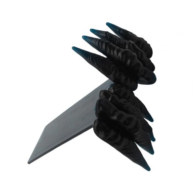 1 tk Paindlik järjehoidja õppekirjatarbed unikaalsed loomingulised halloweeni kuradi käsi järjehoidja kaunistus raamatumärk koolitarbed