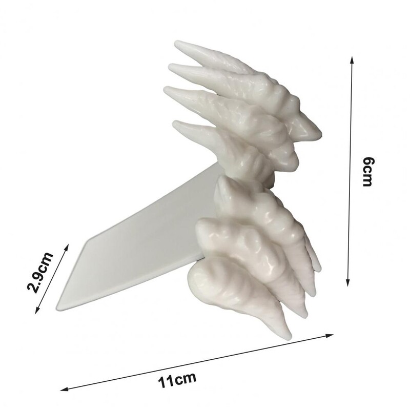 1 tk Paindlik järjehoidja õppekirjatarbed unikaalsed loomingulised halloweeni kuradi käsi järjehoidja kaunistus raamatumärk koolitarbed