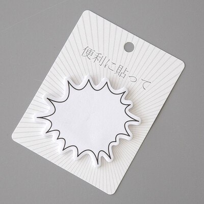 1 бр. Lytwtw's Cute Kawaii Dialog Sticky Notes Creative Notepad Memo Pads Офис Училищни пособия Канцеларски стикери Лепило