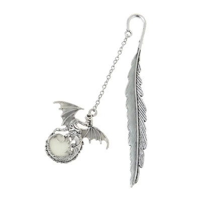 Svjetleći u mraku svjetleći marker za knjige Poklon Perje Sova Vilin konjic Naljepnica Kreativni školski i studentski uredski pribor Knjižne oznake