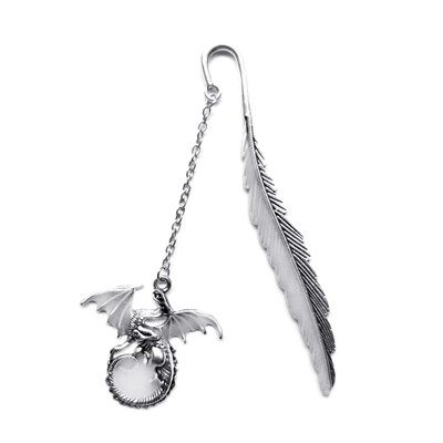 Svjetleći u mraku svjetleći marker za knjige Poklon Perje Sova Vilin konjic Naljepnica Kreativni školski i studentski uredski pribor Knjižne oznake