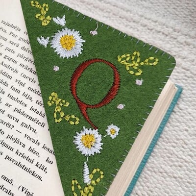 ? 26 de litere, elegant, personalizat, brodat manual, semn de carte pentru colțul patru anotimpuri, arte și meșteșuguri distractive pentru copii cu vârste între 8-12 băieți