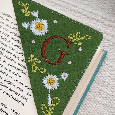 ? 26 de litere, elegant, personalizat, brodat manual, semn de carte pentru colțul patru anotimpuri, arte și meșteșuguri distractive pentru copii cu vârste între 8-12 băieți