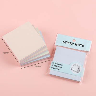100 listova Ljepljive bilješke Podlošci Posits Uredske naljepnice Papirnate naljepnice Posted It Memo Bilježnica Bilježnica Školska uredska poruka Naljepnica u boji