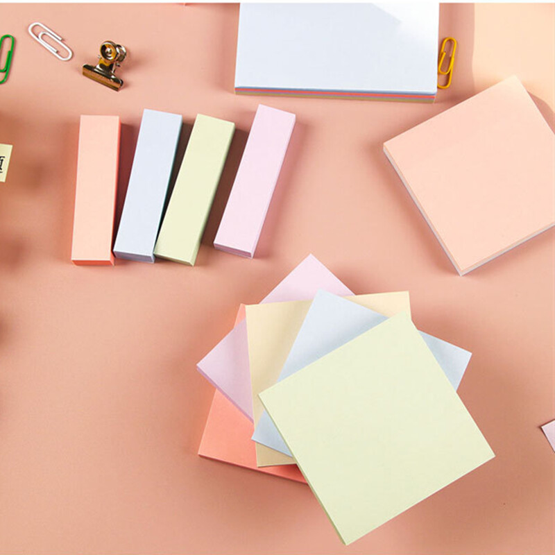 100 listova Ljepljive bilješke Podlošci Posits Uredske naljepnice Papirnate naljepnice Posted It Memo Bilježnica Bilježnica Školska uredska poruka Naljepnica u boji
