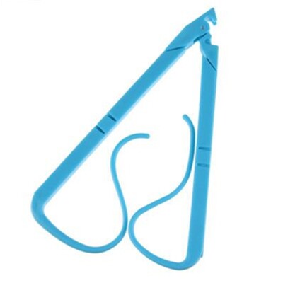 Творческа сгъваема синя/розова пластмасова стойка за страници за книги, книга с фиксирана щипка против автоматично обръщане на страници, отметка за ученик, удобна джаджа за четене