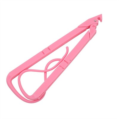 Творческа сгъваема синя/розова пластмасова стойка за страници за книги, книга с фиксирана щипка против автоматично обръщане на страници, отметка за ученик, удобна джаджа за четене