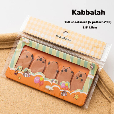 150 листа/комплект Карикатури Животни Лепящи бележки Класифицирани индексиращи стикери Отметки Бележници Канцеларски материали