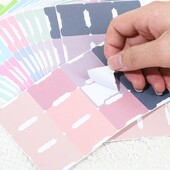 60 listova Oznake indeksa kategorije Prazni u boji Dnevnik Biblija Samoljepljive bilješke Razdjelnici za bilježnice