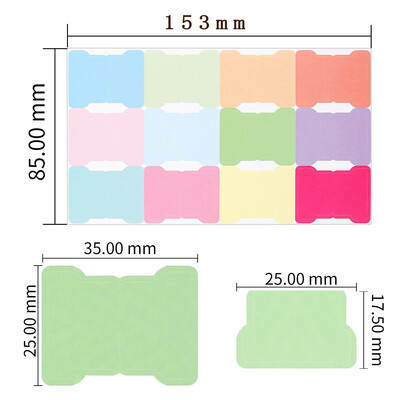 60 listova Oznake indeksa kategorije Prazni u boji Dnevnik Biblija Samoljepljive bilješke Razdjelnici za bilježnice