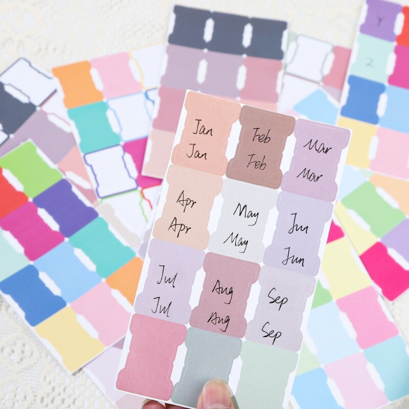 60 listova Oznake indeksa kategorije Prazni u boji Dnevnik Biblija Samoljepljive bilješke Razdjelnici za bilježnice