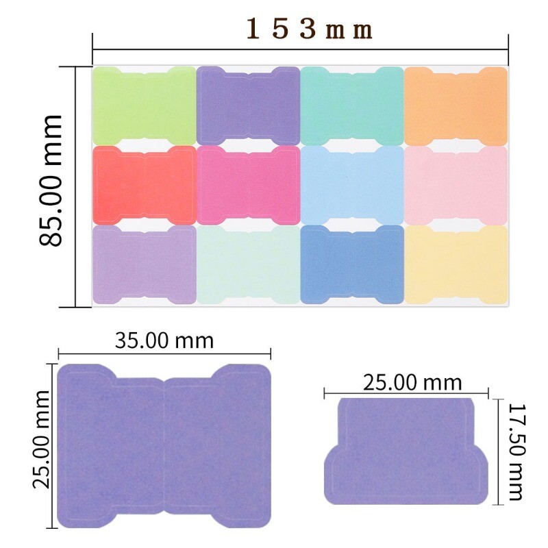 60 listova Oznake indeksa kategorije Prazni u boji Dnevnik Biblija Samoljepljive bilješke Razdjelnici za bilježnice