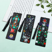 1 buc Semne de carte Coșmar înainte de Crăciun pentru colecția de fani Semne de carte acrilice ciucuri Markere de lectură Cadouri pentru prieteni de familie