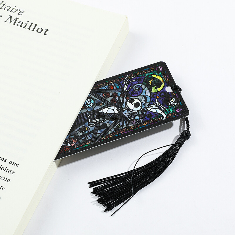 1 buc Semne de carte Coșmar înainte de Crăciun pentru colecția de fani Semne de carte acrilice ciucuri Markere de lectură Cadouri pentru prieteni de familie