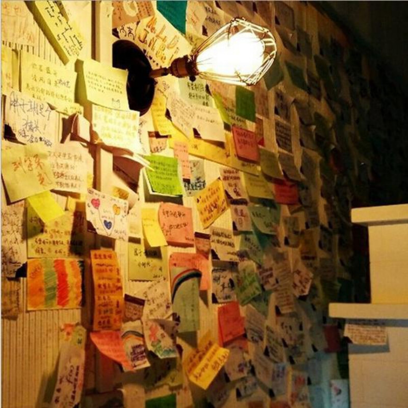 STONEGO mitmevärviline memoplaadi kleebis Paberist kontoritarbed 100 lehekülge taskumärkmik kleepuvad märkmed