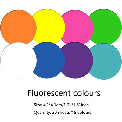 160 lapų Spalvos Skaidrūs lipnūs lapeliai vandeniui atsparūs rodyklės skirtukai Lipdukai Atmintinės Raštinės reikmenys Mokykliniai biuro reikmenys