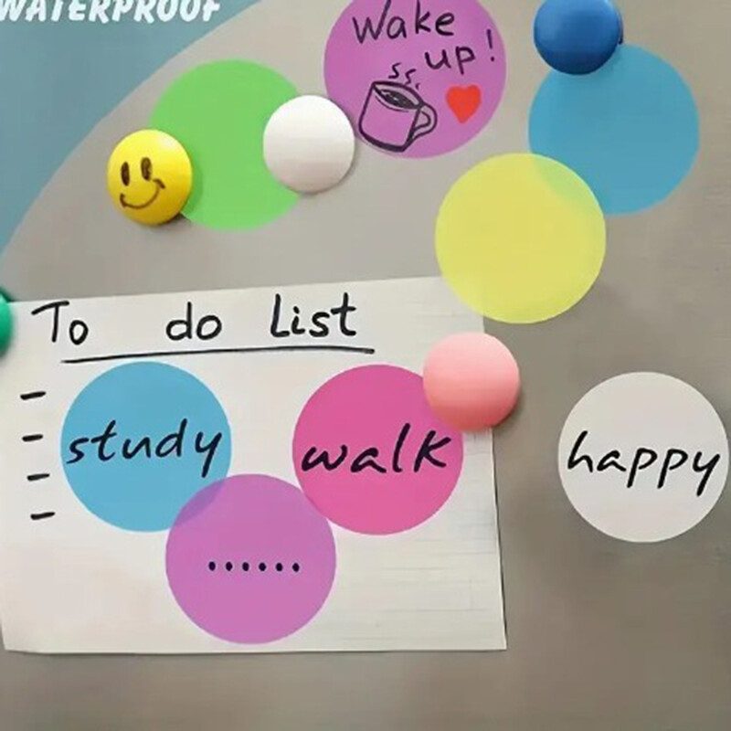 160 lapų Spalvos Skaidrūs lipnūs lapeliai vandeniui atsparūs rodyklės skirtukai Lipdukai Atmintinės Raštinės reikmenys Mokykliniai biuro reikmenys