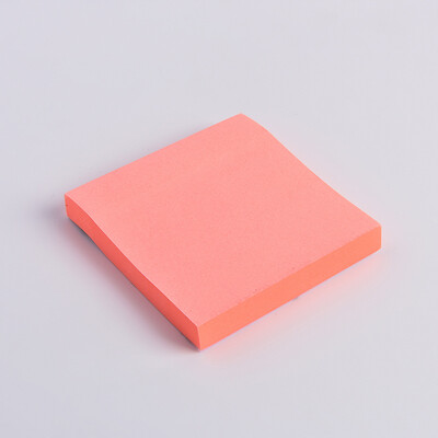 100 listova/paket Šarene ljepljive bilješke Naljepnice Indeks Memo blok Samoljepljivi blokovi za kućni ured Bilježnica Studentski uredski pribor