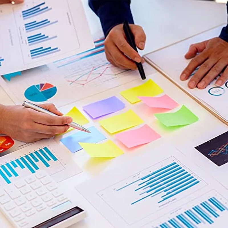 100 lehte kleepuvad märkmed 1,5 x 2 tolli postitatud ise kleepuvate märkmete leht Selle plaanija Märkmed kleepsud Tudengikontori kirjatarbed